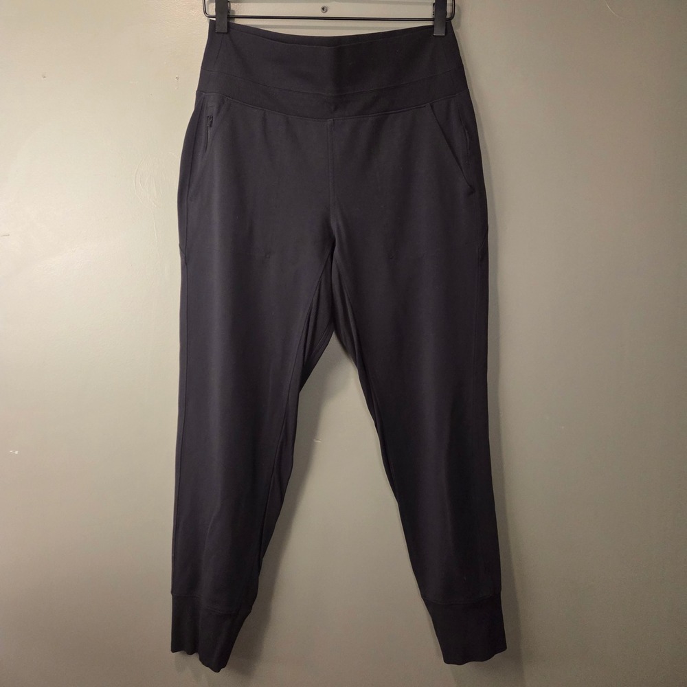 Athleta Women's Venice High Rise Jogger Pull On Pants Size S Black Active Casual